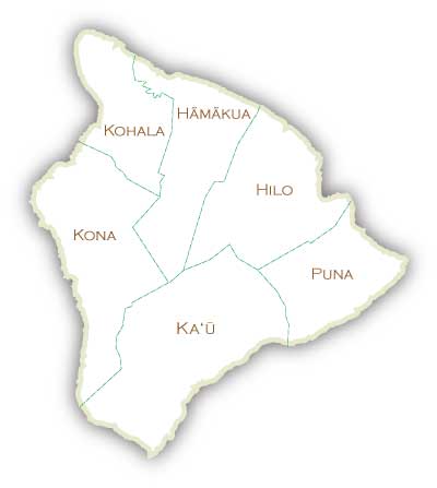 map of all Hawaii districts